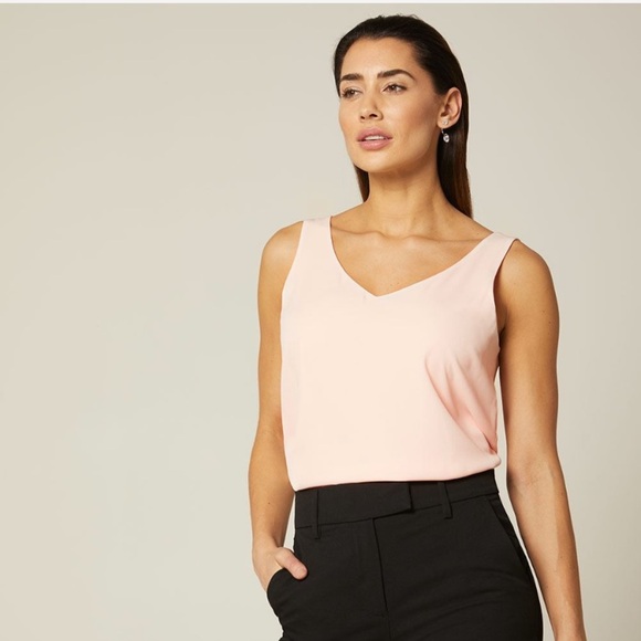 RW&CO. Silky Crepe Wide Strap Floral Printed Cami Blouse | Size XS - Picture 6 of 8